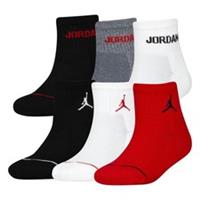 NIKE AIR JORDAN 6 PAIR OF ANKLE SOCKS SPORTS SOCK SIZES 5 Inf - 4.5 Junior UK
