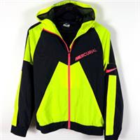 Nike Jacket XL Black Neon Hyper Pink Windbreaker Mercurial Hooded Full Zip