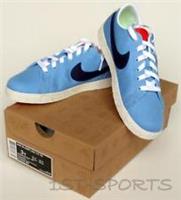 NIKE TRAINERS, SHOES, JUNIORS, BLAZER LOW TEXTILE, CANVAS UK 13.5 to 2.5 BLUE