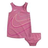 Nike Baby Girls Age 3 Months 2 Piece Outfit Set Pink Tank Top Vest Bottom Gift