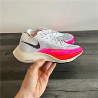 NIKE ZOOMX VAPORFLY NEXT% 2 WOMENS SHOES - UK 3.5/US 6 - WHITE/PINK (DJ5458-100)