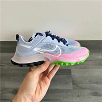 NIKE AIR ZOOM TERRA KIGER 8 WOMENS SHOES - UK 3, 3.5 & 4 - BLUE/MULTI DH0654-500