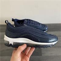 NIKE AIR MAX 97 KID'S TRAINERS - UK 5.5/US 6/EU 38.5 - NAVY BLUE (921522-404)
