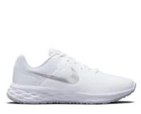 Nike Junior Revolution 6 White Running Shoes - Size 3UK EU36 (REFF24)