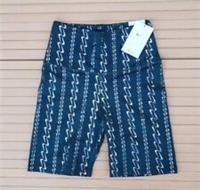 Nike One Biker Shorts High Waist Womens UK 8 Small Sport Training Retro RRP £40 - S Regular