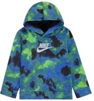 Nike Pullover Hoodie Juniors Boys Blue/Black/Green Size UK 18 Months (RefR3)