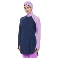 Nike Cover Swim Dress Womens Navy/Pink Size UK 10 (RefX25) - S Regular