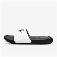 Nike Victori One Slides - Black and White, Contoured Comfort & Modern Style