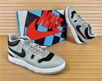 Nike Mac Attack QS SP Retro Leather Shoes Mens UK 6 EU 39 Light Grey Black