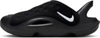 NIKE Unisex Kid's Aquaswoosh Young Athletes Shoe Black White 7.5 UK Child