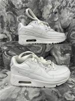 Nike Airmax 90 Boys White Trainers Size UK 12 EU 30 /REFG5