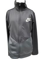 Nike Boys Tracksuit Jacket Grey Polyester Size 7-8 Years 1 QUE001
