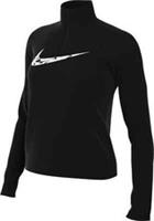 NIKE WOMENS TOP NK DF SWOOSH RUN BLACK SIZE MEDIUM - DM7769-010 - M Regular