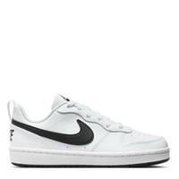 Nike Court Borough Low Recraft Boys White Trainers - Size 5UK EU38 /REFB13