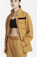Nike Sportswear Tech Pack Jacket Womens Mustard Size UK 14 (RefR4) - 14 Regular