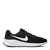 Nike Revolution 7 Mens Black Running Shoes - Size 11UK EU46 /REFH27