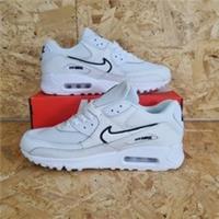 Nike Air Max 90 Size UK 10 White Black Brand New In Box FREE POSTAGE