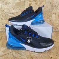 Nike Air Max 270 UK Size 8 Black White Blue Brand New In Box FREE POSTAGE