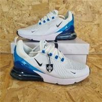 Nike Air Max 270 UK Size 9 White Blue Brand New In Box FREE POSTAGE