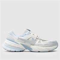 Nike V2K Trainers Womens White/Blue Size UK 7 (RefE20)