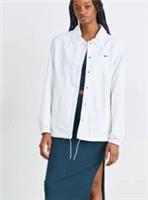 BNWT Womens NIKE White Shell Summer Jacket Size L - L Regular