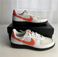 Nike Field General 82 SP White and Orange Blaze Black Mens FQ8762-101 Size Uk6
