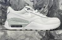 Nike White Air Max System PS Trainers - Size UK3 EU35.5 /REFF45 /DISCOLOURED