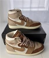 Nike Wmns Jordan Air 1 High Legend Md Brown TrainersFb9891-200 Size 9