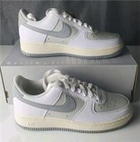 Nike Air Force 1 '07 NN White/Lt Smok Grey Fz4620-100 NWT Trainers Size 6