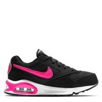 Nike Air Max IVO Trainers Juniors Girls Black/Pink Size UK 2 (RefD5)