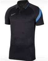 NIKE Boys Black Dri-Fit Academy Performance Polo Shirt Top 8-10 Years BNWT