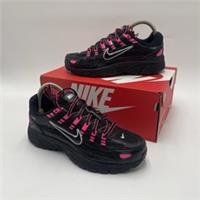 Nike P6000 Pink Blast Black Retro Sport Trainers (GS) - Size UK 4.5 EU 37.5