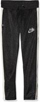 NIKE Girls Black & Silver Shimmer Fleece Tracksuit Pants 13-15 Years BNWT