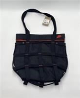 Nike Sportswear Cargo Tote Bag 12L Carry Sport Travel Sack Black Orange Unisex