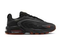 Nike Air Max Trainers Mens Black/Orange Size UK 10 (RefD23)
