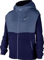 NIKE Girls Blue Therma Full Zip Hooded Fleece Jacket 10-12 Years BNWT