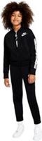 NIKE Girl's G Nsw Trk Tricot Tracksuit, black/(white), L UK