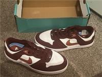 Nike SB Alleyoop Brown/Burgundy Women's Trainer - Size 5.5 - BNIB