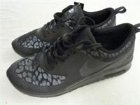 Nike Air Max Thea Premium Print Black Leopard Reflective Rare Women's UK 7.5