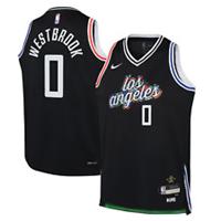 Los Angeles Clippers Jersey NBA Kid's Nike City Top - Westbrook - New - 10-12 Years Regular
