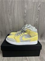 Nike Air Jordan 1 Mid Grey Fog Trainers UK Size 11 Brand New