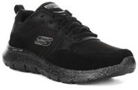 Skechers Flex Advantage 5.0 Sporty Vegan Mens Trainer In Black UK 7 - 12