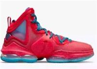 Nike LeBron XIX 19 Uk 8.5 Siren Red Laser Blue Mens CZ0203 600 Bnib Basketball