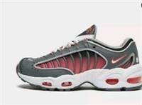 Nike Air Max Tailwind IV Smoke Grey / White Laser Crimson Size 5.5 Bnib BQ8910