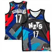 Brooklyn Nets Kid's Jersey NBA Nike City 23/24 Top - Schroder - New - 18-20 Years Regular