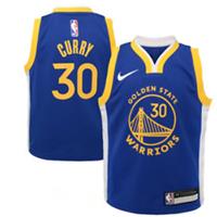 Golden State Warriors Jersey Kid's Nike Icon Jersey - Curry 30 - New - 4 Years Regular