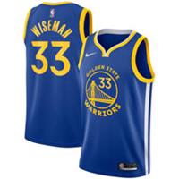 Golden State Warriors Jersey Kid's NBA Nike Icon - Wiseman - New - 18-20 Years Regular