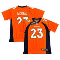 Denver Broncos NFL Jersey Kid's Nike Home Top - Moreau 23 - New - 10-12 Years Loose