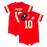 Kansas City Chiefs Babygrow Nike NFL Home Romper - Pacheco 10 - New - 3-6 Months Regular