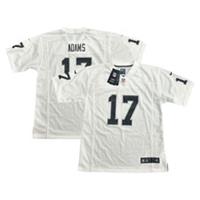 Las Vegas Raiders Jersey Kid's Nike NFL Road Top - Adams 17 - New - 14-16 Years Loose